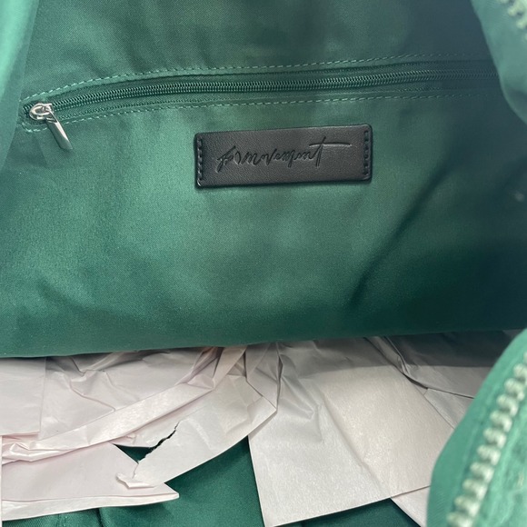 Free People FP Movement Hudson Quilted Fleece Bag - Evergreen NEW A2578 - Picture 8 of 10